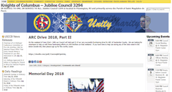 Desktop Screenshot of kofc3294.org